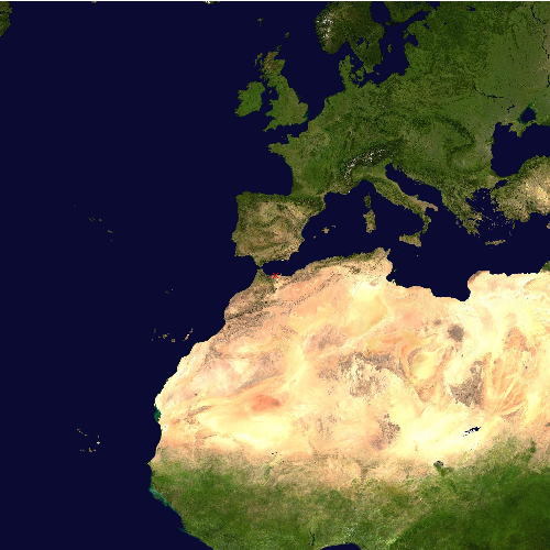Position des Flughafens