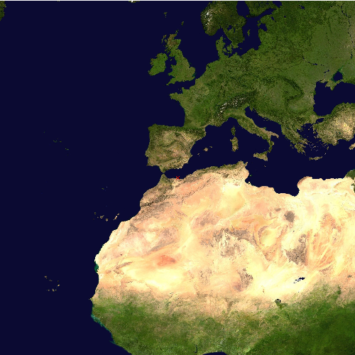 Position des Flughafens