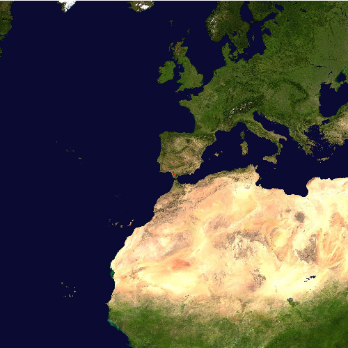 Position des Flughafens