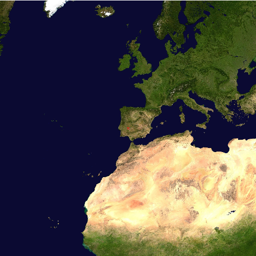 Position des Flughafens
