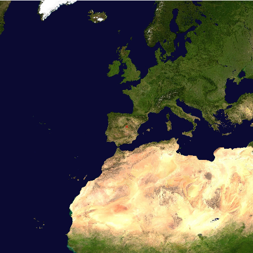 Position des Flughafens