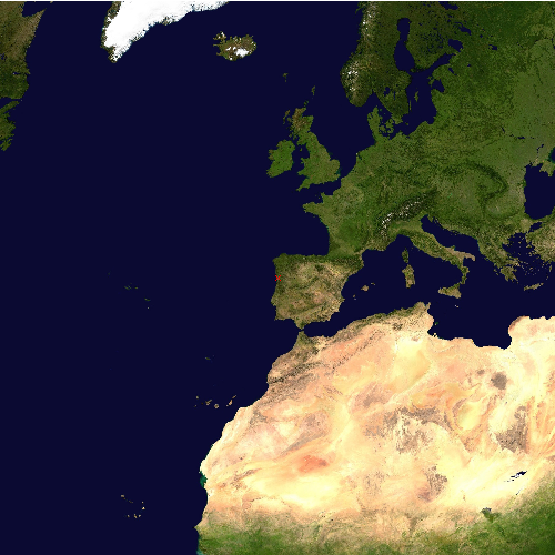 Position des Flughafens