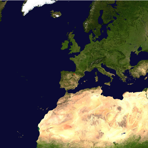 Position des Flughafens