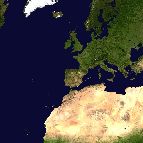 Position des Flughafens