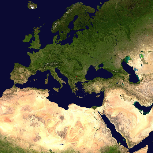 Position des Flughafens