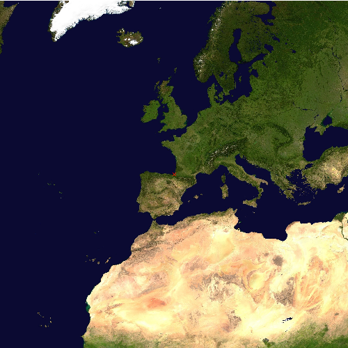 Position des Flughafens