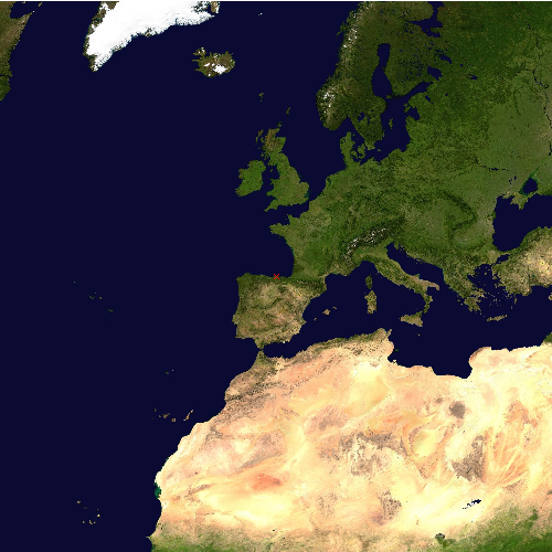 Position des Flughafens