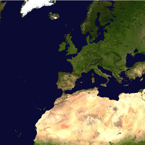 Position des Flughafens