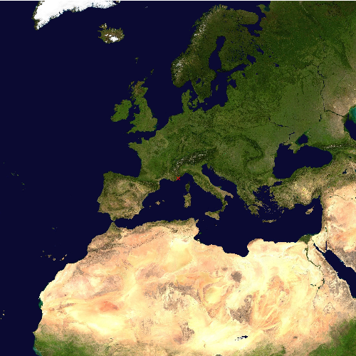 Position des Flughafens