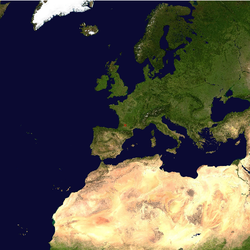 Position des Flughafens