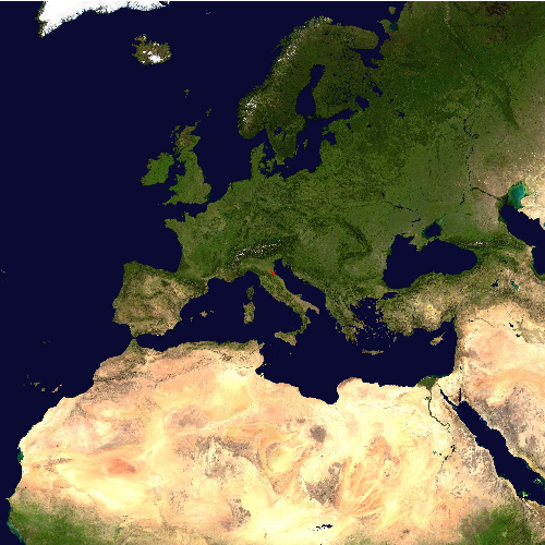 Position des Flughafens