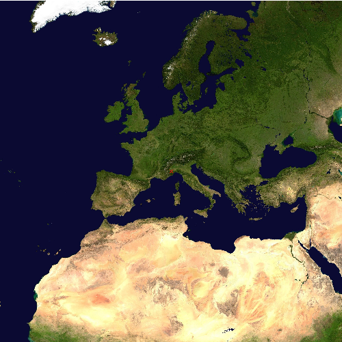 Position des Flughafens
