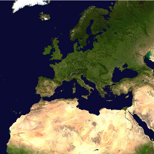 Position des Flughafens
