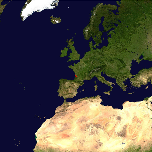 Position des Flughafens