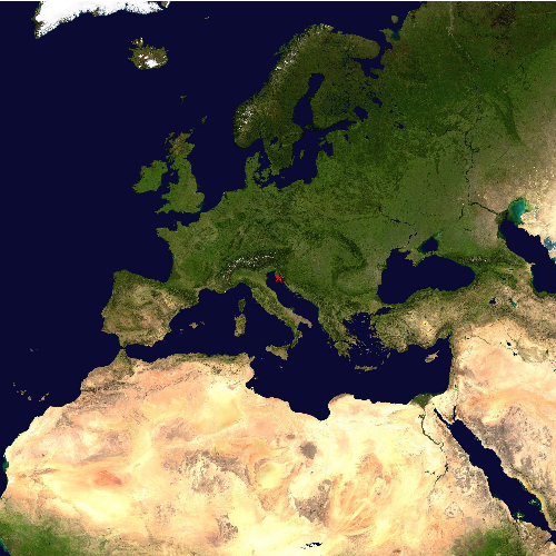 Position des Flughafens