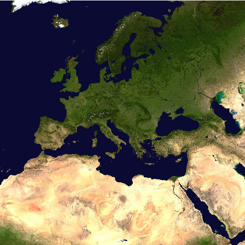 Position des Flughafens