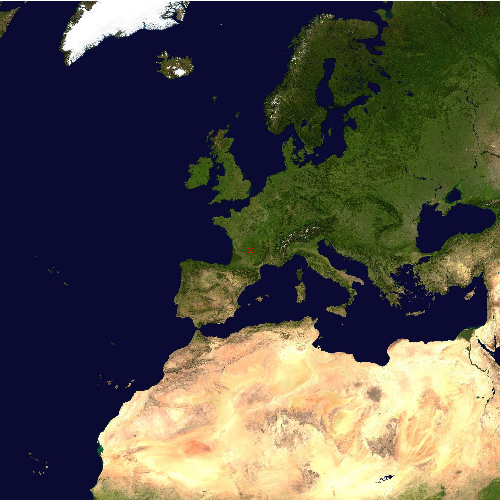 Position des Flughafens