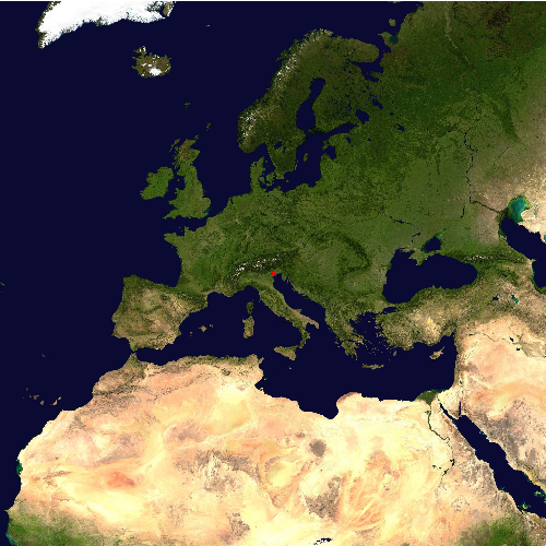 Position des Flughafens
