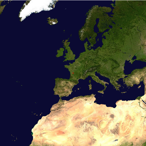 Position des Flughafens