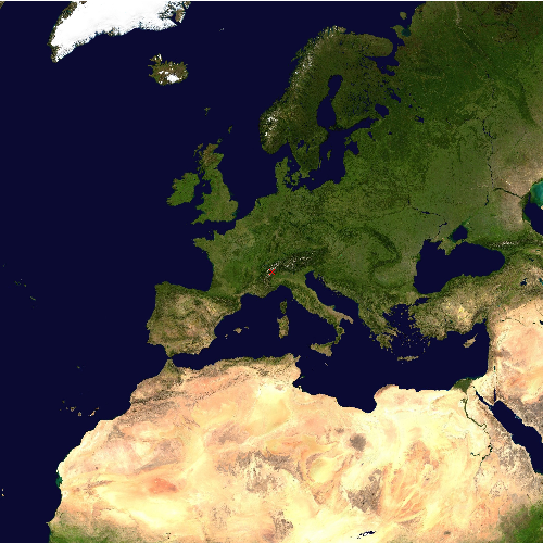 Position des Flughafens