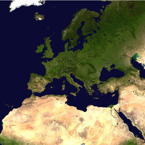 Position des Flughafens