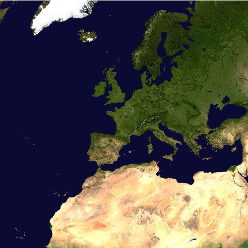 Position des Flughafens