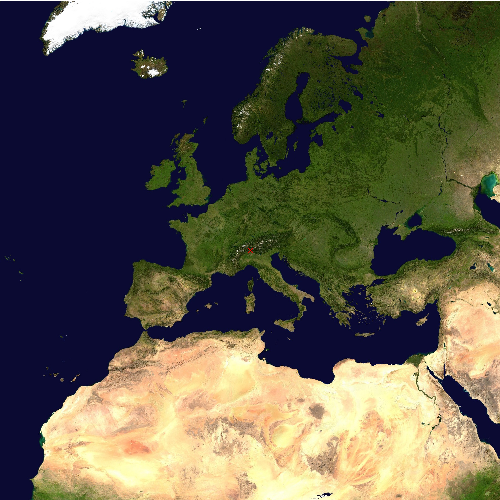 Position des Flughafens