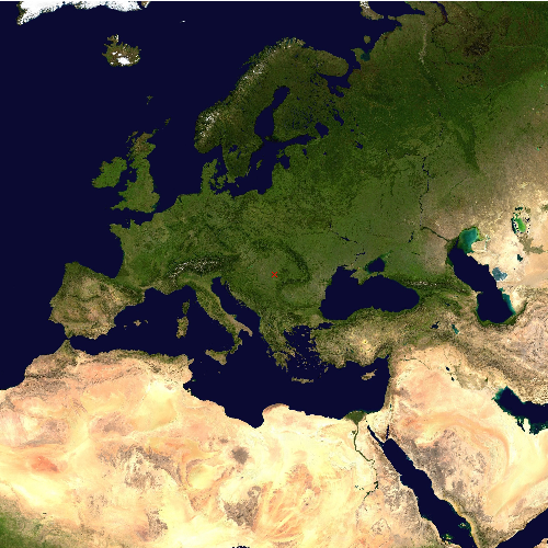 Position des Flughafens