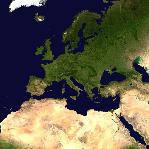 Position des Flughafens