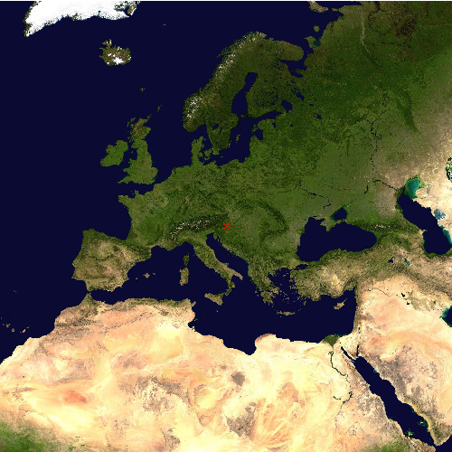 Position des Flughafens
