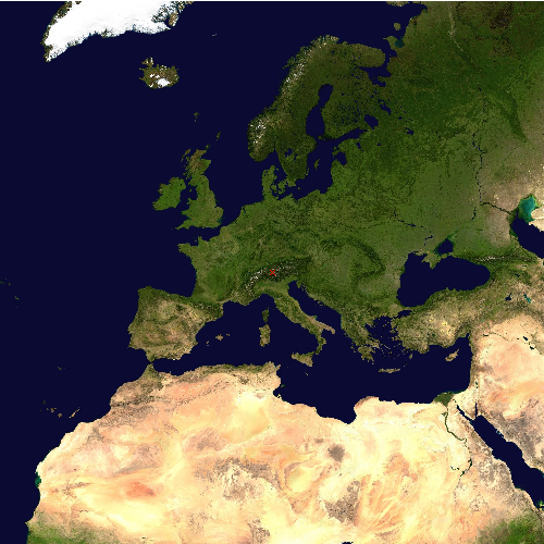 Position des Flughafens