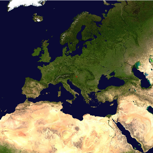 Position des Flughafens