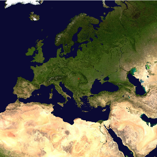 Position des Flughafens