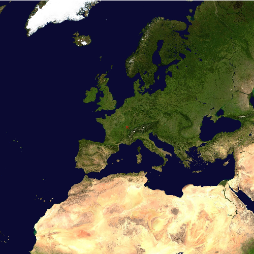Position des Flughafens
