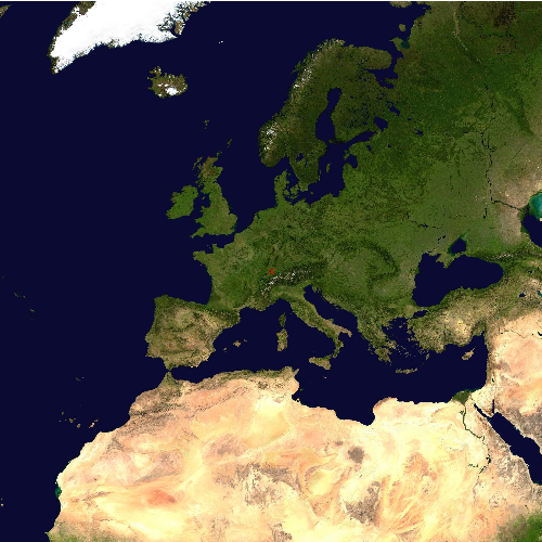 Position des Flughafens