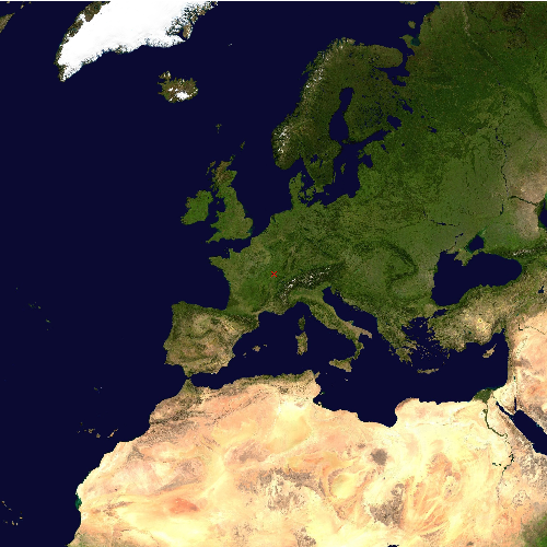 Position des Flughafens