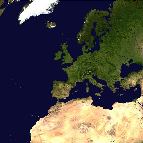 Position des Flughafens