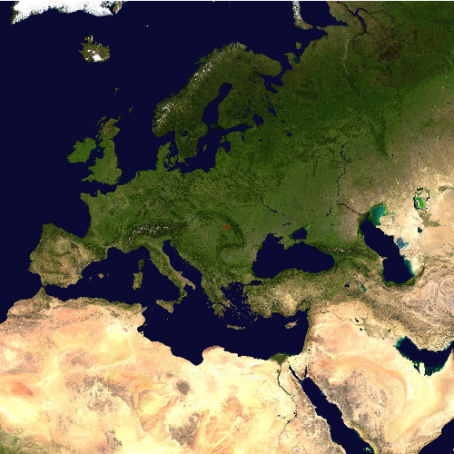 Position des Flughafens