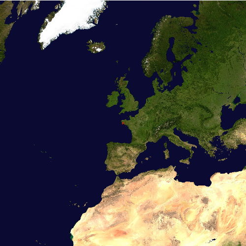 Position des Flughafens