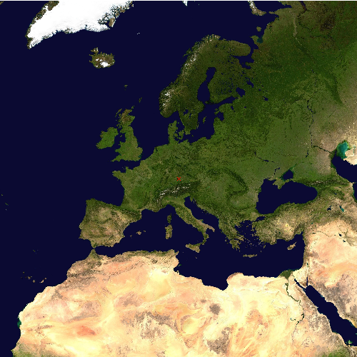 Position des Flughafens