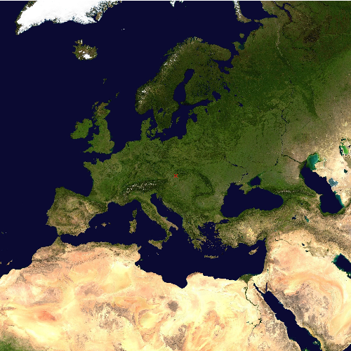Position des Flughafens