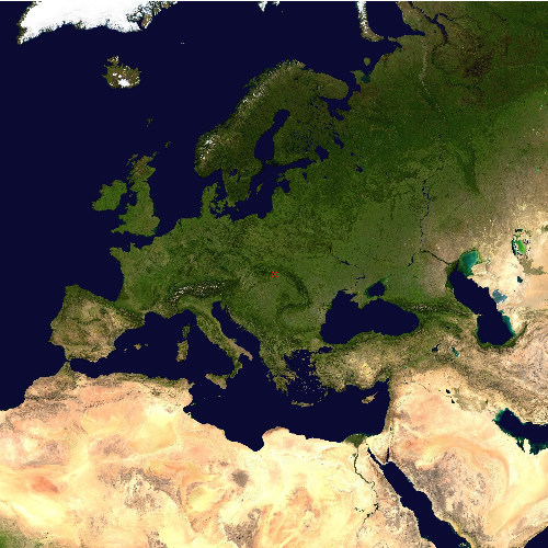 Position des Flughafens