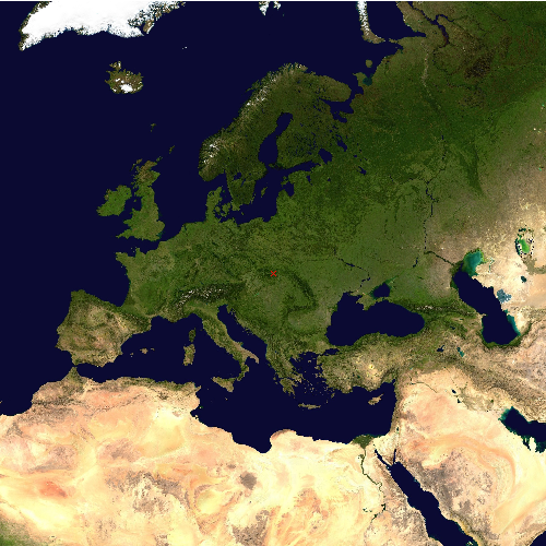 Position des Flughafens
