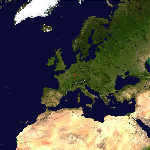 Position des Flughafens