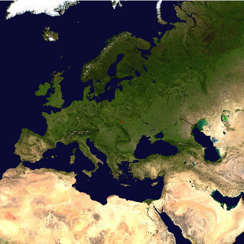 Position des Flughafens
