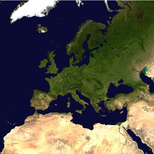 Position des Flughafens