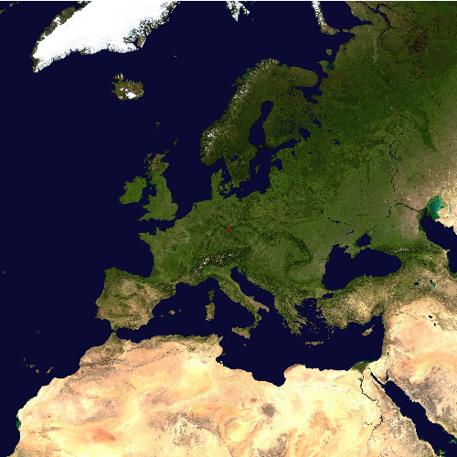 Position des Flughafens