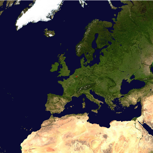 Position des Flughafens