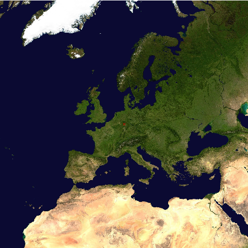 Position des Flughafens