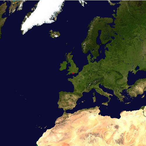 Position des Flughafens